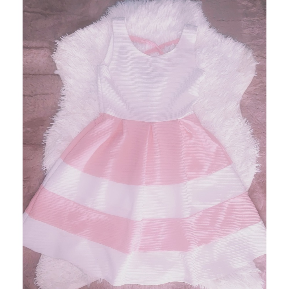 ๐โจ๐ธUnbranded Girls Pink & White Dress๐ธโจ๐ - Picture 1 of 2